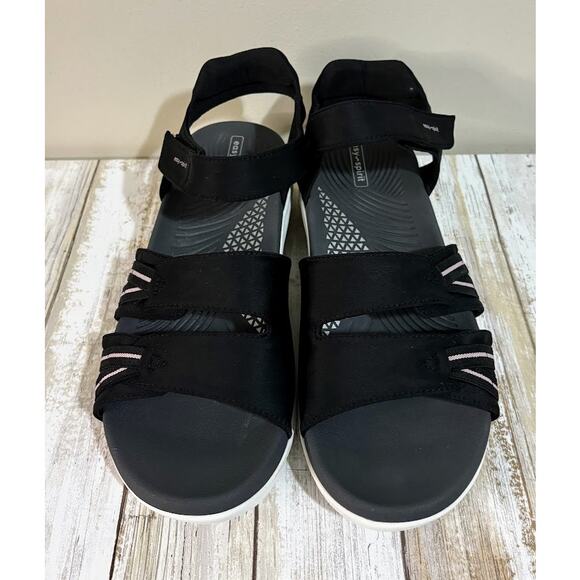 Easy Spirit Women's Black Weber 2 Sandals Size 9.5M NWB - Picture 1 of 10